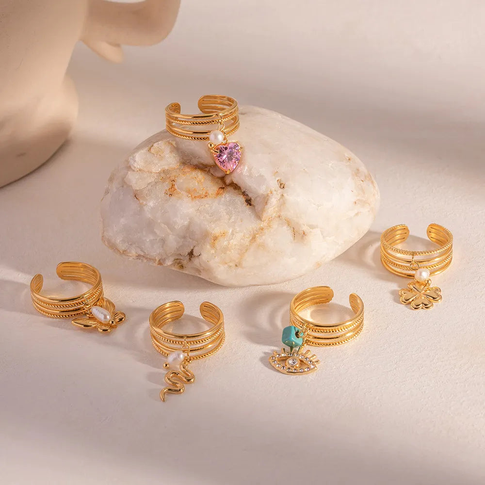 Celestial Charm Ring Set